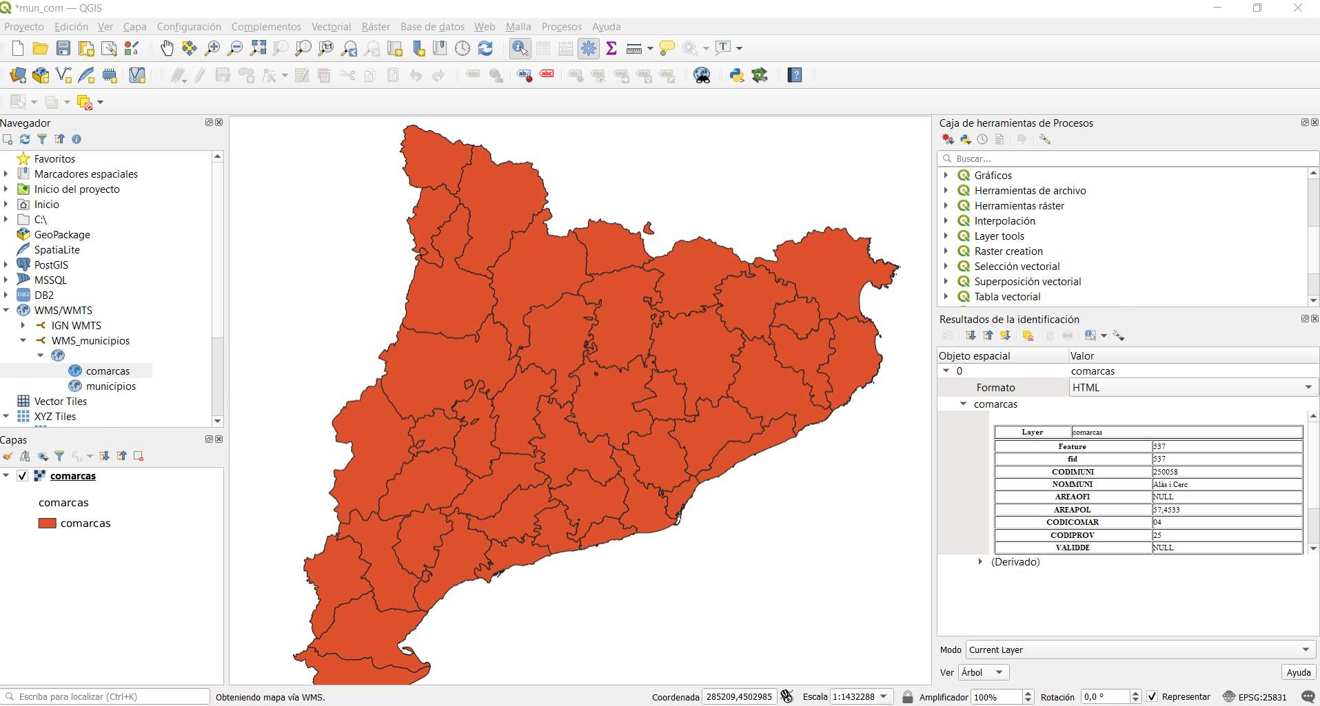 Qgis con nuestro WMS